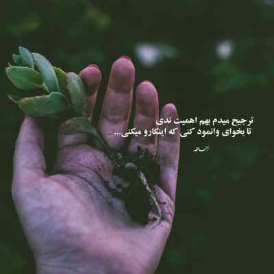 دانلود آهنگ به اونی که عشق منه بگین ازم دل بکنه از علی احمدیانی