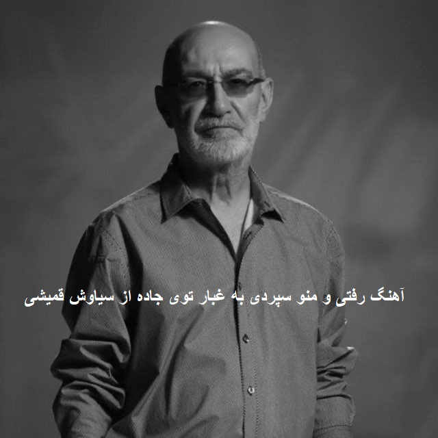 آهنگ رفتی و منو سپردی به غبار توی جاده