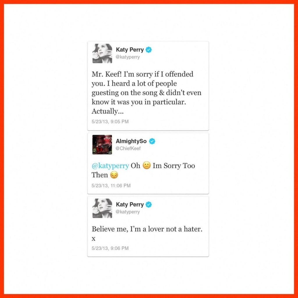 آهنگ Legendary Lovers (Save Me) از Katy Perry و Chief Keef