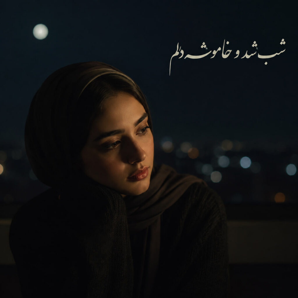 آهنگ شب شد و خاموشه دلم هوش مصنوعی