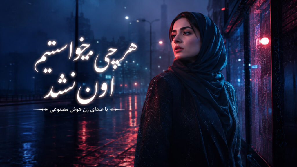 آهنگ هر چی میخواستیم اون نشد هوش مصنوعی