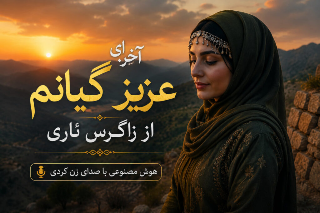 آهنگ آخر ای عزیز گیانم از زاگرس ئاری