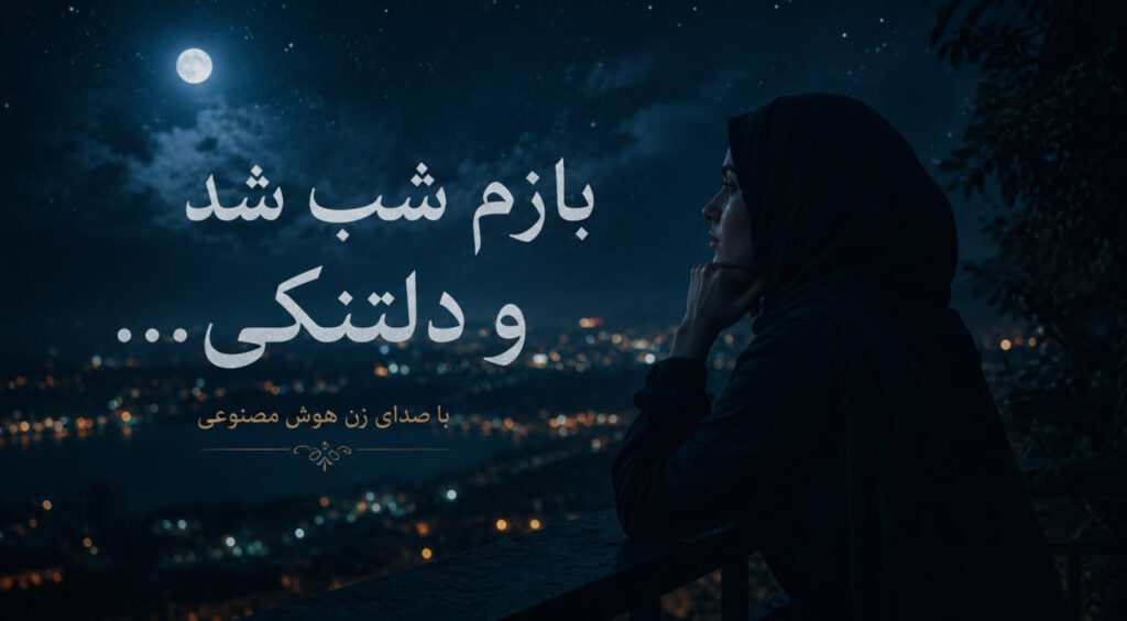آهنگ بازم شب شد و دلتنگی