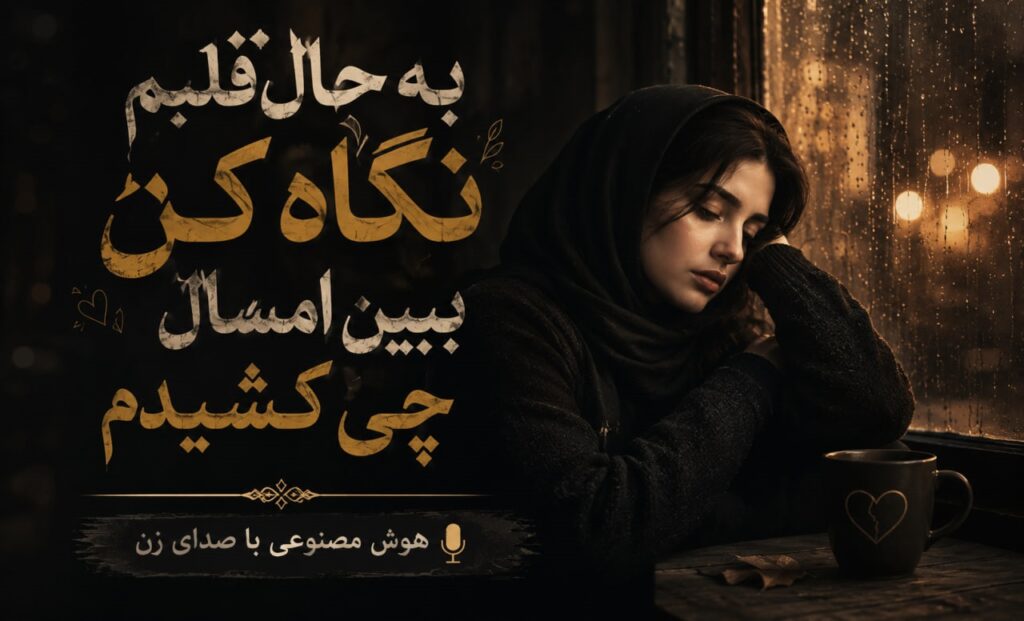 آهنگ به حال قلبم نگاه کن ببین امسال چی کشیدم
