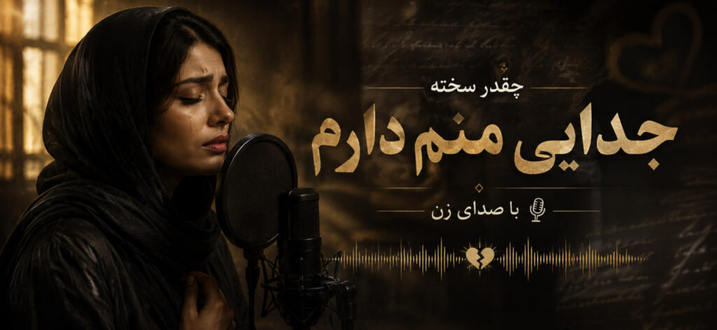 آهنگ چقدر سخته جدایی منم دارم خدایی