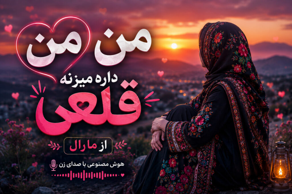 آهنگ ﻣﻦ ﻣﻦ ﻣﻦ داره ﻣﻴﺰﻧﻪ ﻗﻠﺒﻢ