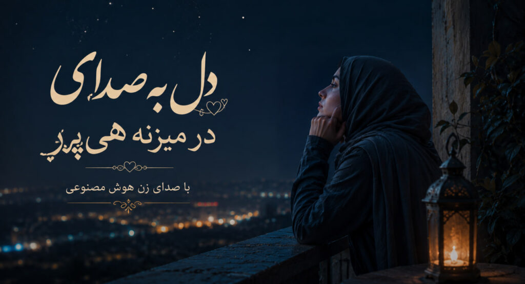 آهنگ دل به صدای در میزنه هی پرپر هوش مصنوعی