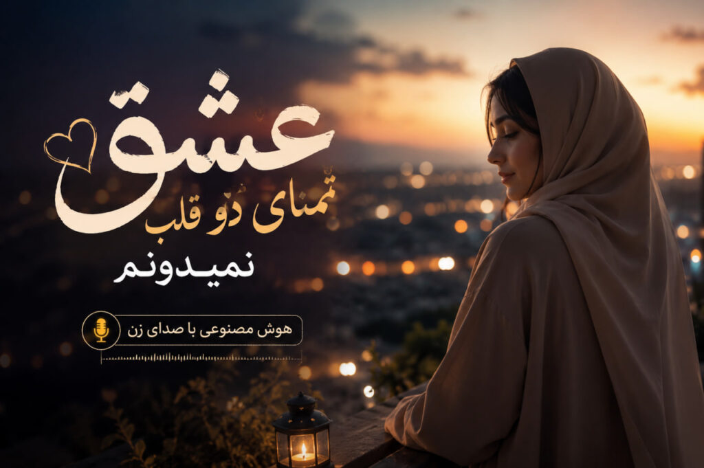 آهنگ عشق تمنای دو قلب نمیدونم
