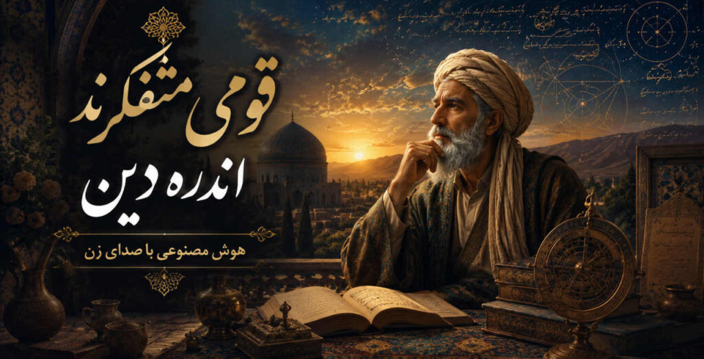آهنگ قومی متفکرند اندر ره دین