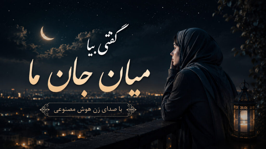 آهنگ گفتی بیا گفتم کجا گفتی میان جان ما با صدای زن