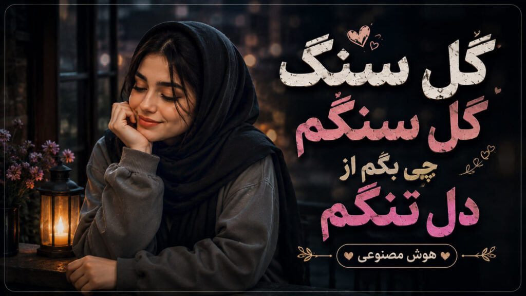 آهنگ گل سنگ گل سنگم چی بگم از دل تنگم