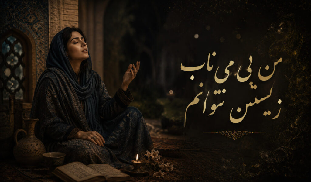 آهنگ من بی می ناب زیستن نتوانم