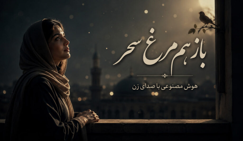 آهنگ باز هم مرغ سحر هوش مصنوعی