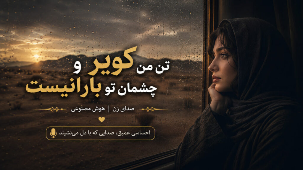 آهنگ تن من کویر و چشمان تو بارانیست