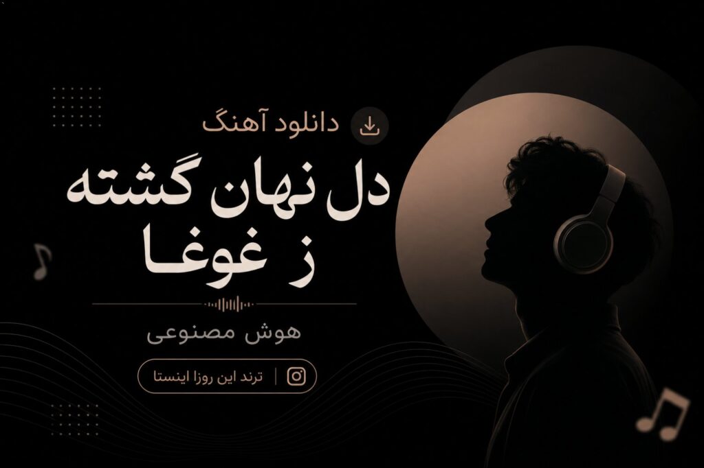 دانلود آهنگ دل نهان گشته ز غوغا هوش مصنوعی | ترند این روزا اینستا