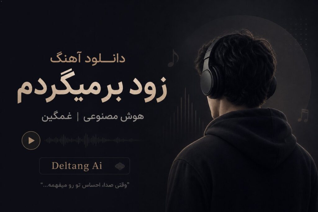 دانلود آهنگ زود برمیگردم هوش مصنوعی | غمگین Deltang Ai