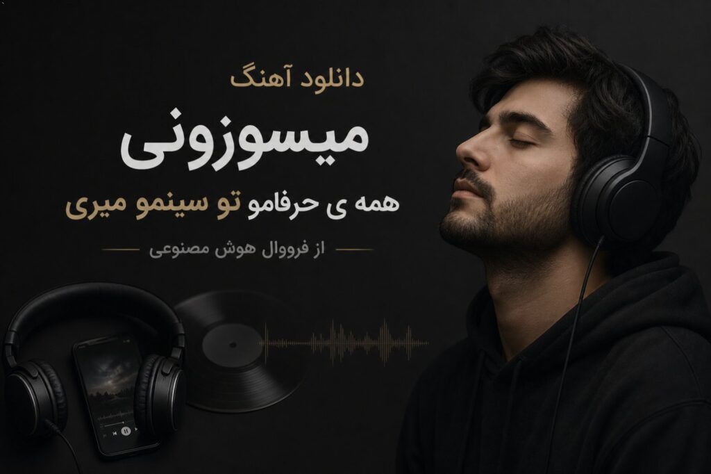 دانلود آهنگ میسوزونی همه ی حرفامو تو سینمو میری از فرووال هوش مصنوعی