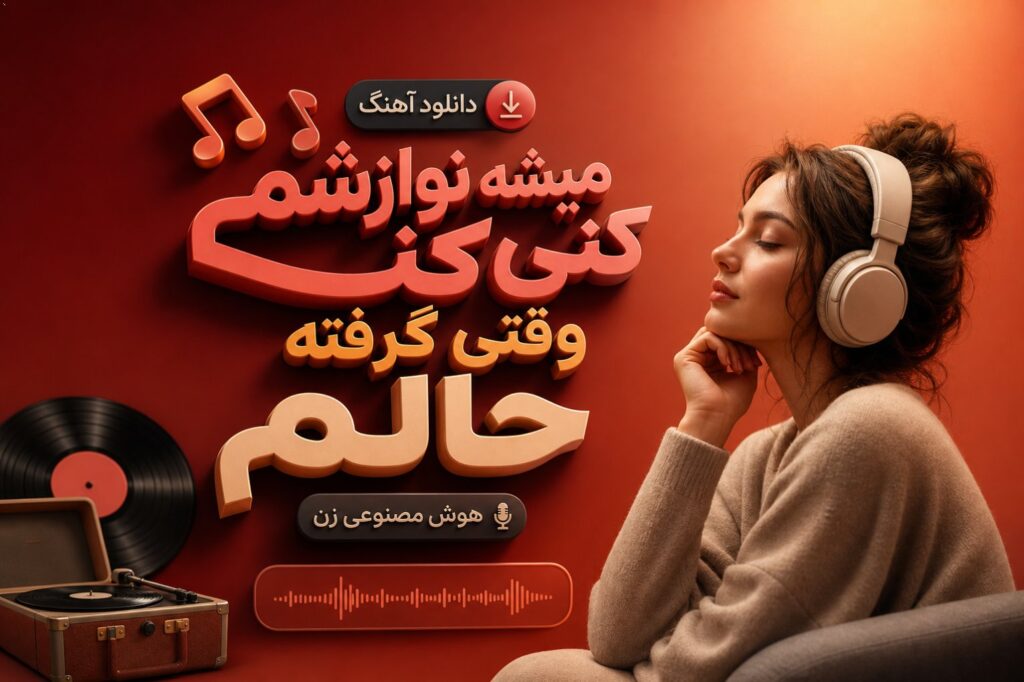دانلود آهنگ میشه نوازشم کنی وقتی گرفته حالم هوش مصنوعی زن