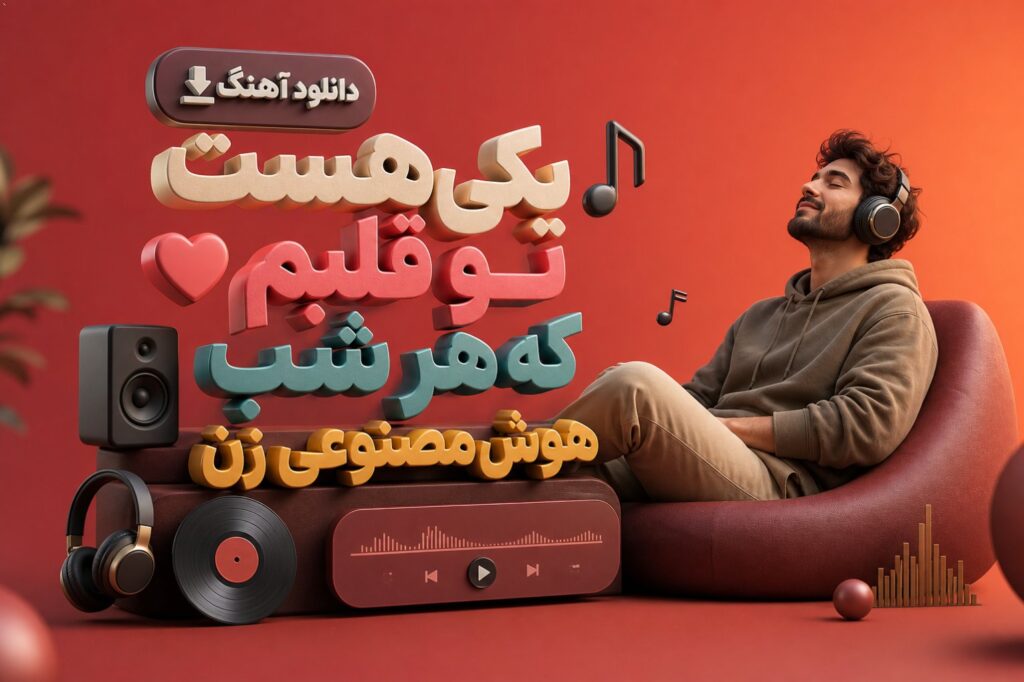 دانلود آهنگ یكی هست تو قلبم كه هر شب هوش مصنوعی زن