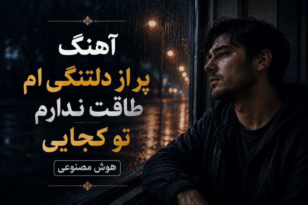 آهنگ پر از دلتنگی‌ ام طاقت ندارم تو کجایی