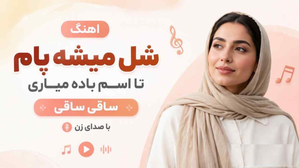 آهنگ شل میشه پام تا اسم باده میاری ساقی ساقی