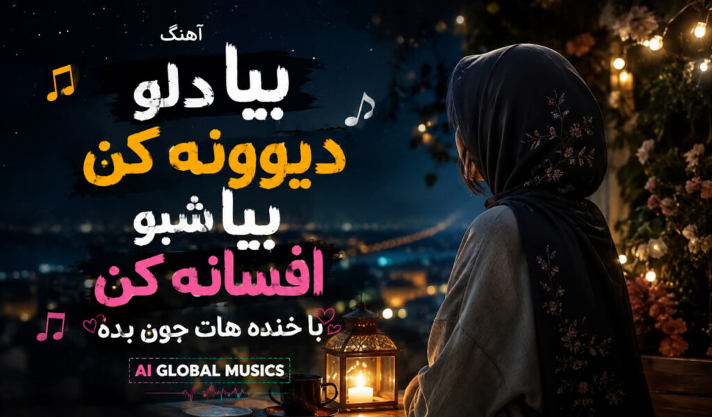 آهنگ بیا دلو دیوونه کن بیا شبو افسانه کن