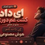 دانلود آهنگ ای داد کشت غم دوری منو از حالم چی برات بگمو هوش مصنوعی