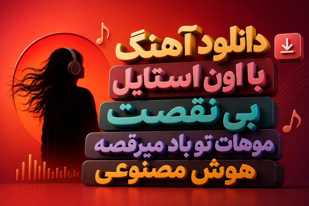 آهنگ با اون استایل بی نقصت موهات تو باد میرقصه