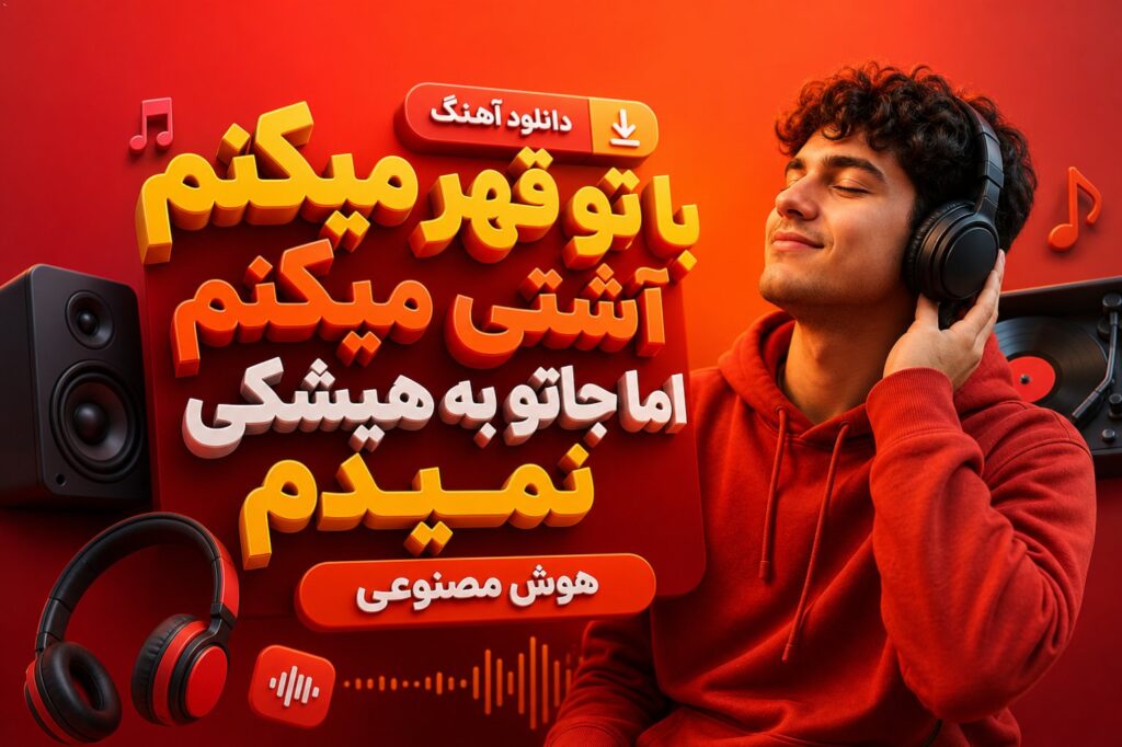 دانلود آهنگ با تو قهر میکنم آشتی میکنم اما جاتو به هیشکی نمیدم هوش مصنوعی