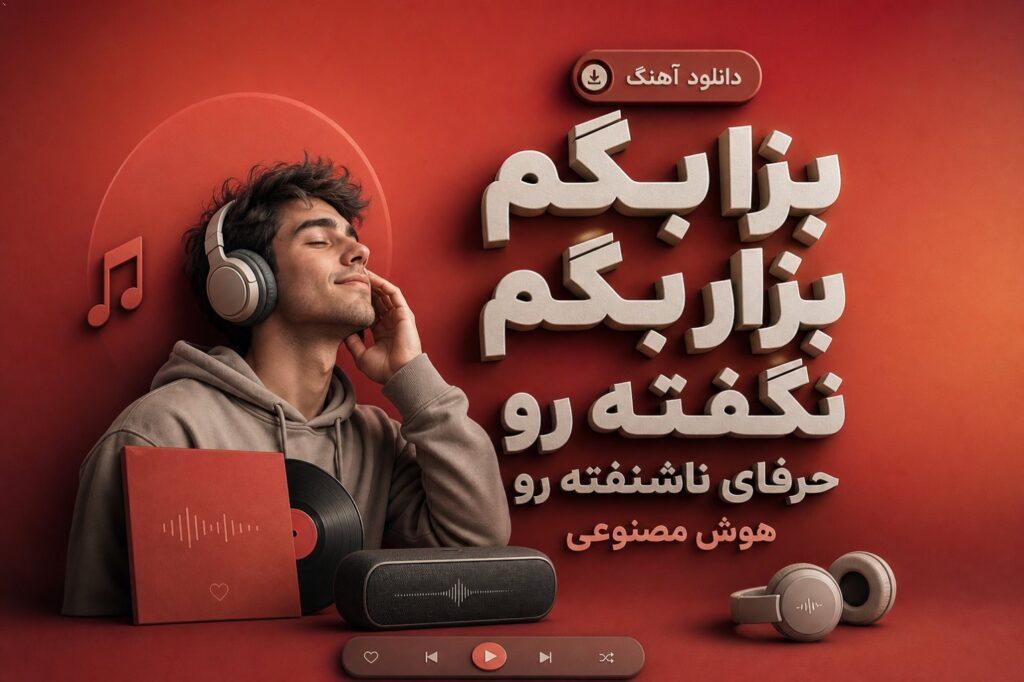 آهنگ بزا بگم بزار بگم نگفته رو حرفای ناشنفته رو