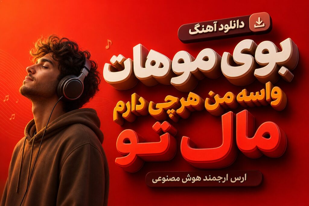 دانلود آهنگ بوی موهات واسه من هرچی دارم مال تو ارس ارجمند هوش مصنوعی