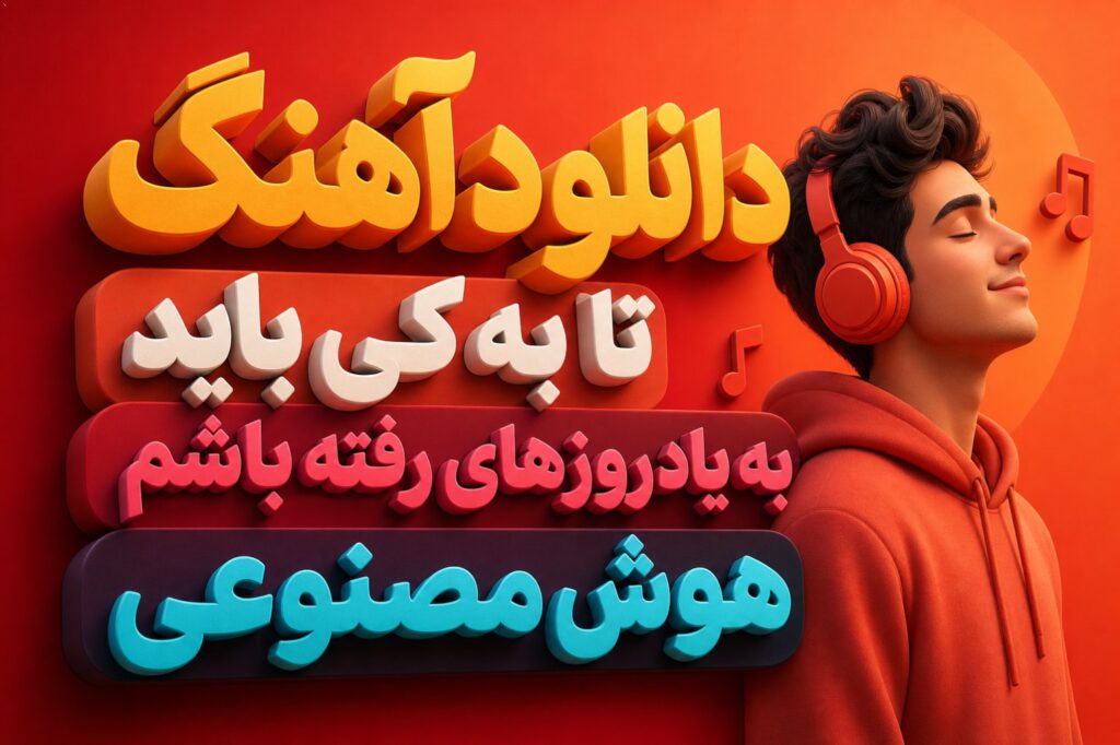 آهنگ تا به کی باید به یاد روزهای رفته باشم