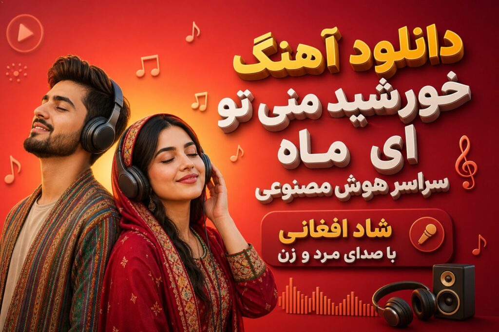 آهنگ خورشید منی تو ای ماه سراسر