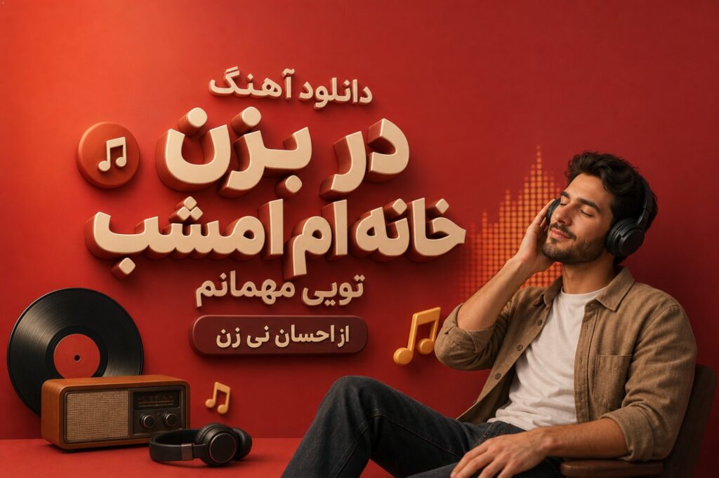آهنگ در بزن خانه ام امشب تویی مهمانم