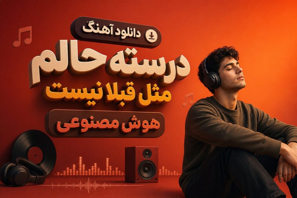 آهنگ درسته حالم مثل قبلا نیست