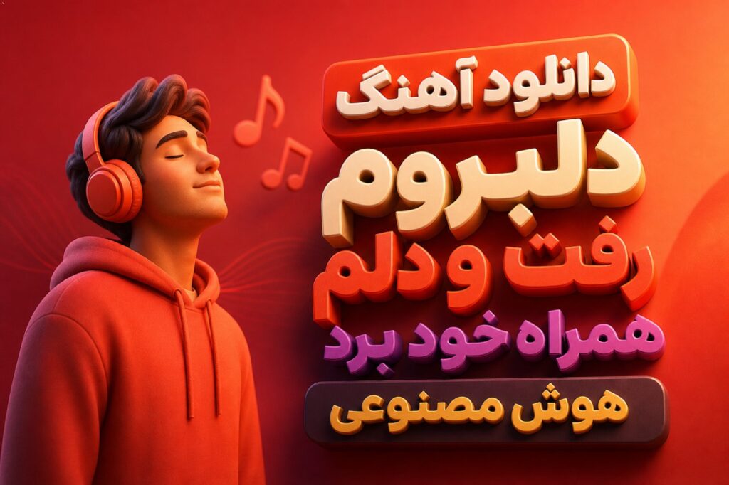 دانلود آهنگ دلبروم رفت و دلم همراه خود برد هوش مصنوعی