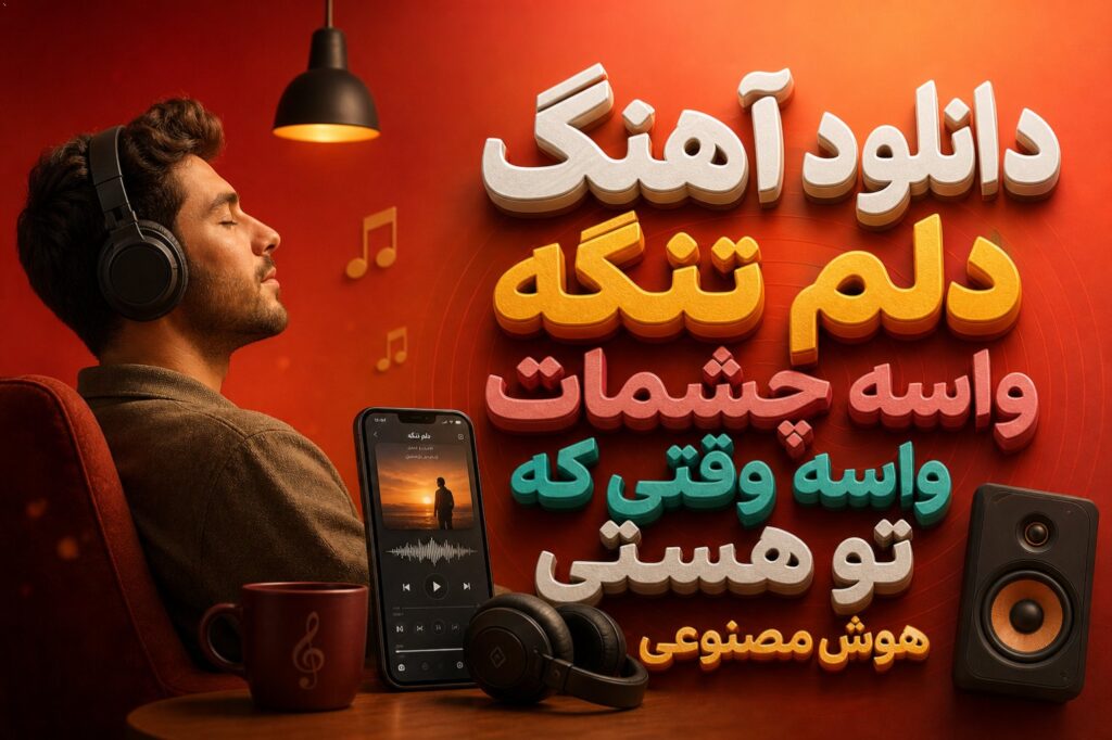 آهنگ دلم تنگه واسه چشمات