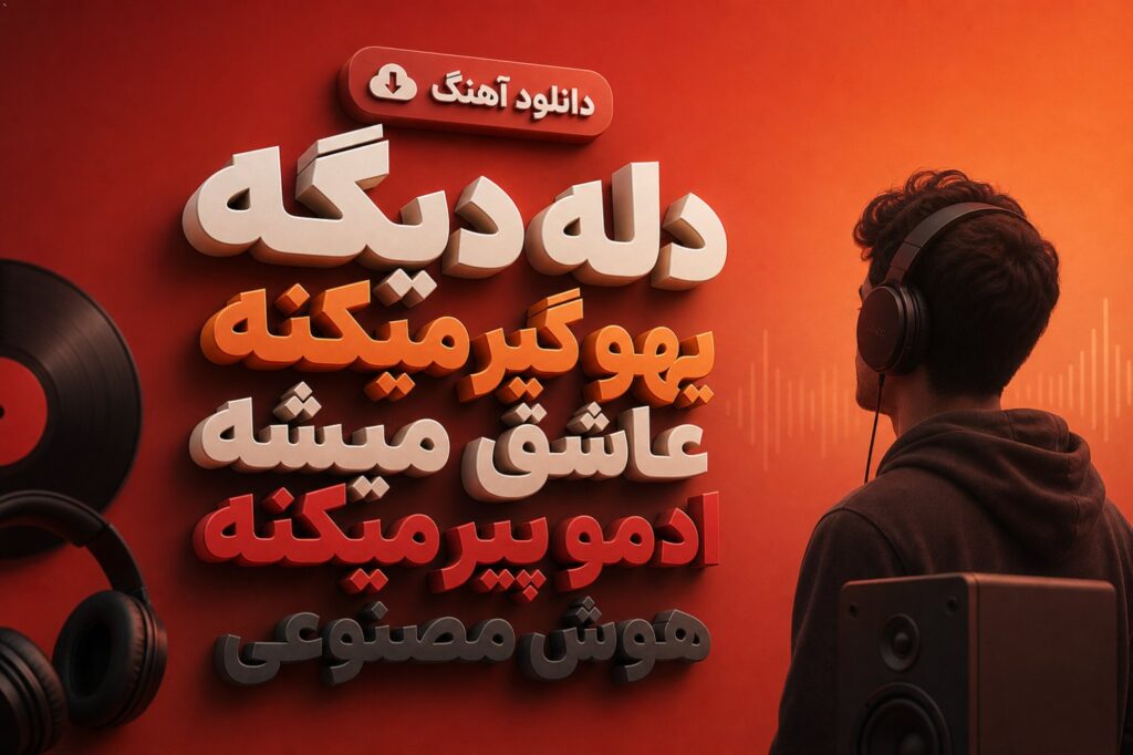 آهنگ دله دیگه یهو گیر میکنه عاشق میشه ادمو پیر میکنه