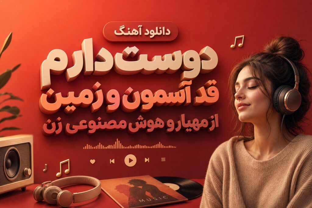 آهنگ دوست دارم قد آسمون و زمین
