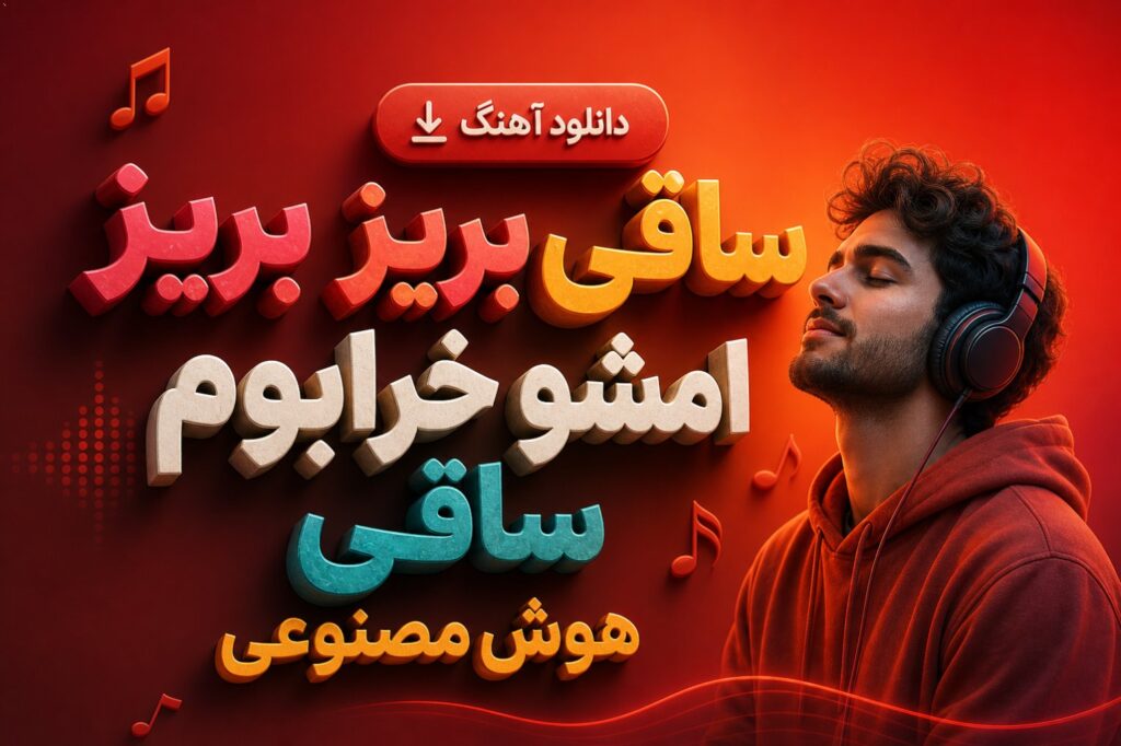 دانلود آهنگ ساقی بریز بریز امشو خرابوم ساقی هوش مصنوعی