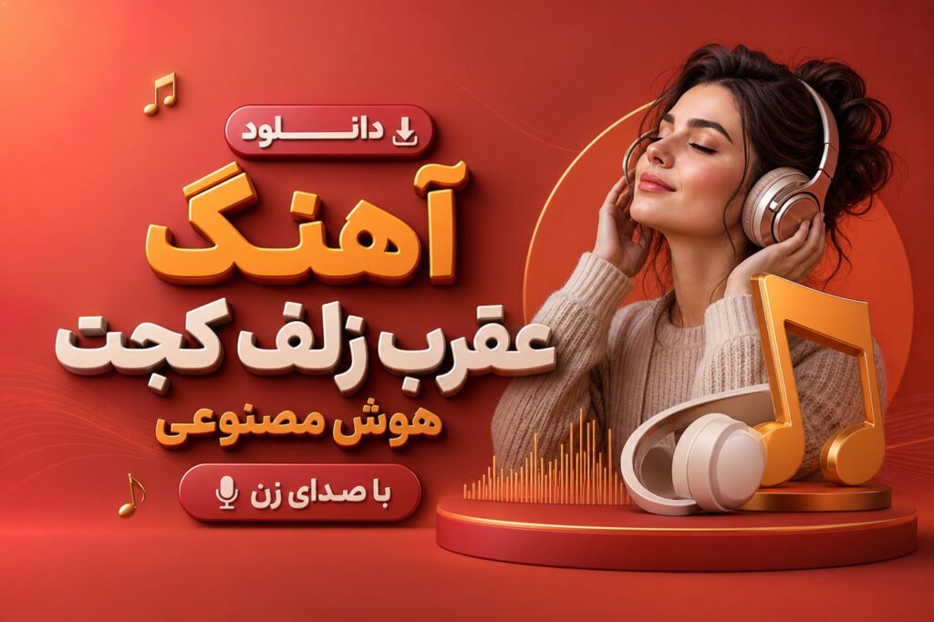 دانلود آهنگ عقرب زلف کجت هوش مصنوعی با صدای زن