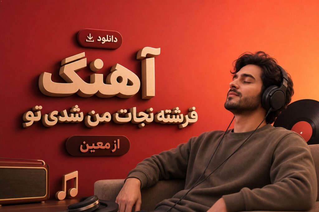 آهنگ فرشته نجات من شدی تو از معین