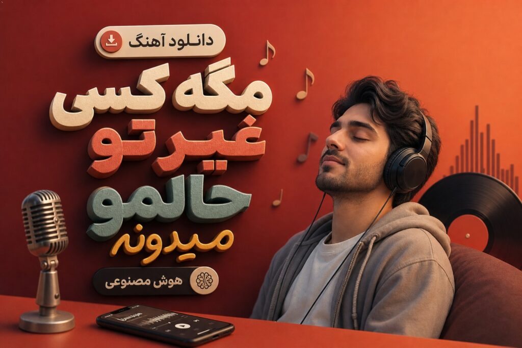 آهنگ مگه کسی غیر تو حالمو میدونه
