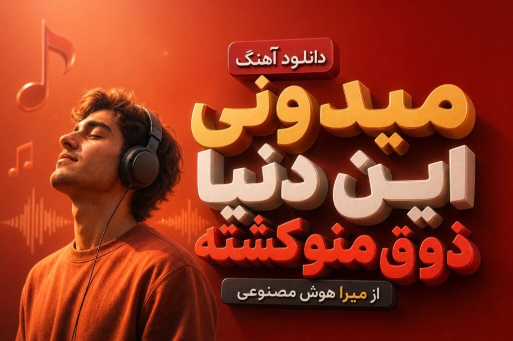 آهنگ میدونی این دنیا ذوق منو کشته