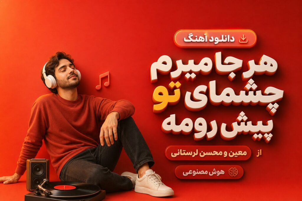 آهنگ هر جا میرم چشمای تو پیش رومه