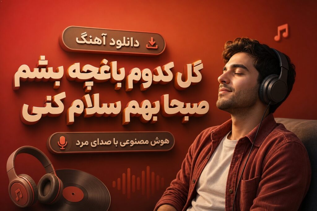 آهنگ گل کدوم باغچه بشم