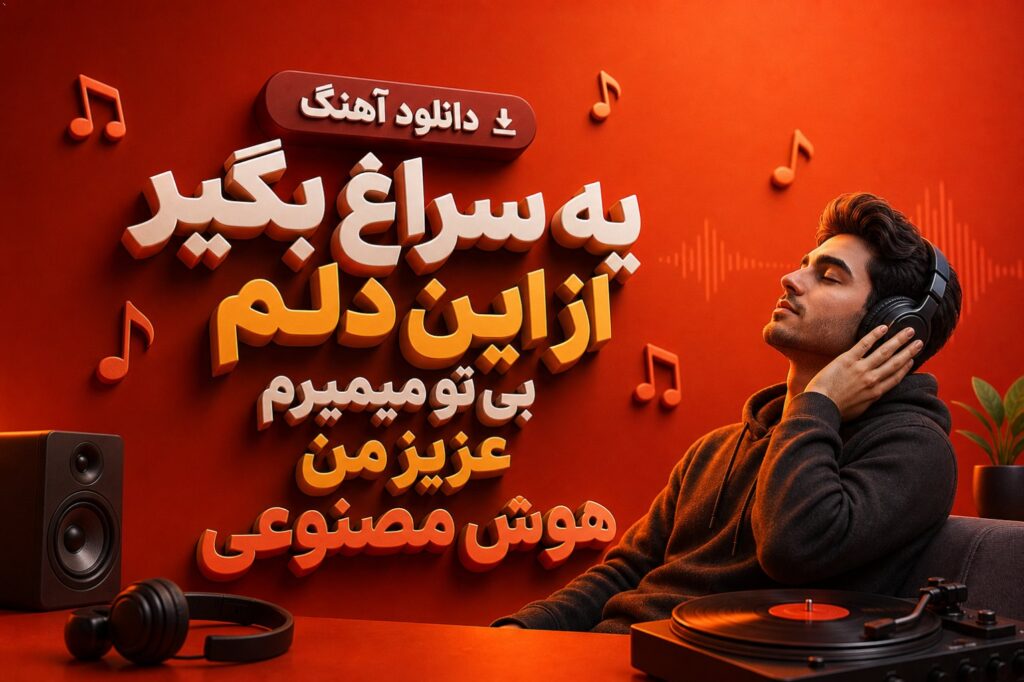 آهنگ یه سراغ بگیر از این دلم بی تو میمیرم عزیز من
