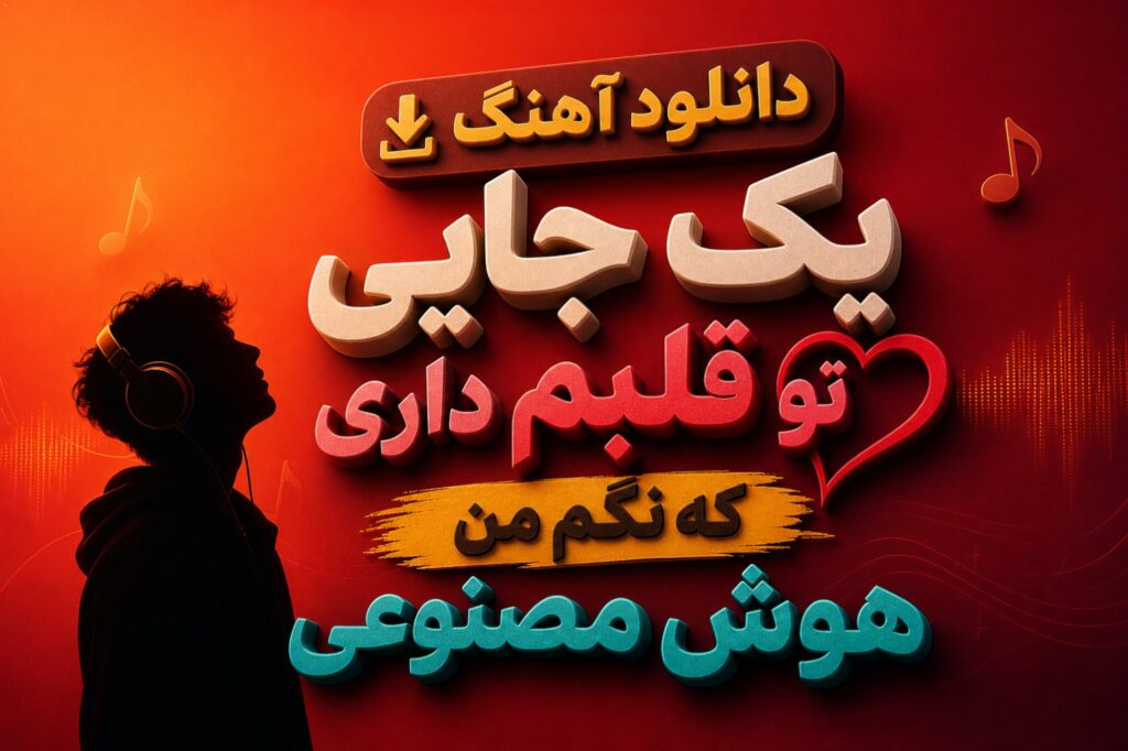 آهنگ یک جایی تو قلبم داری که نگم من