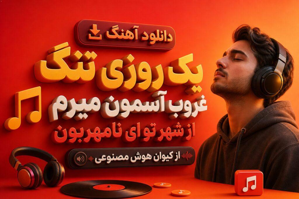 آهنگ یک روزی تنگ غروب آسمون