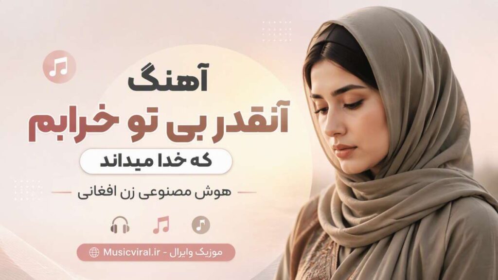 آهنگ آنقدر بی تو خرابم که خدا میداند